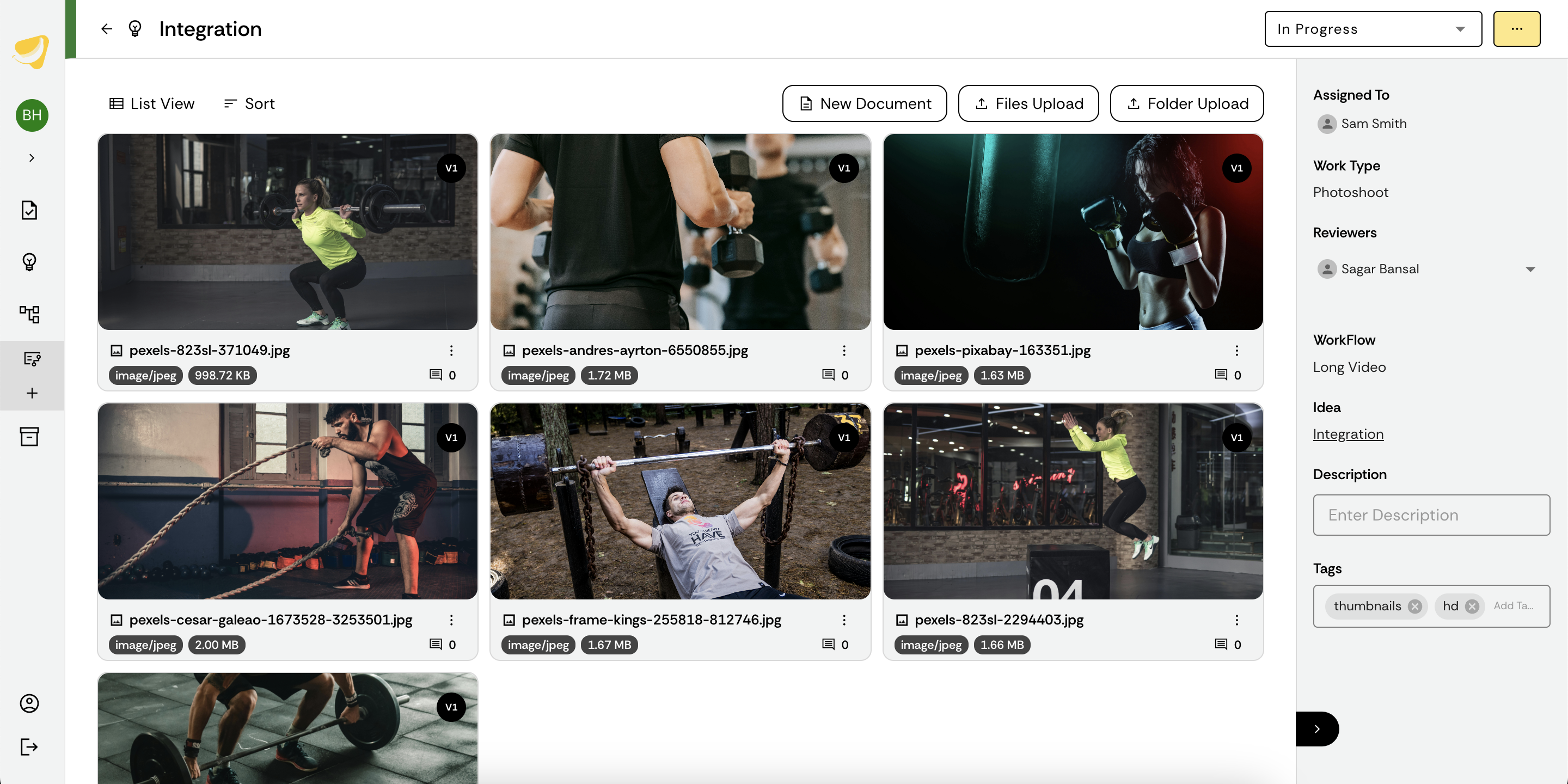 Seamless project management — tasks and workflows